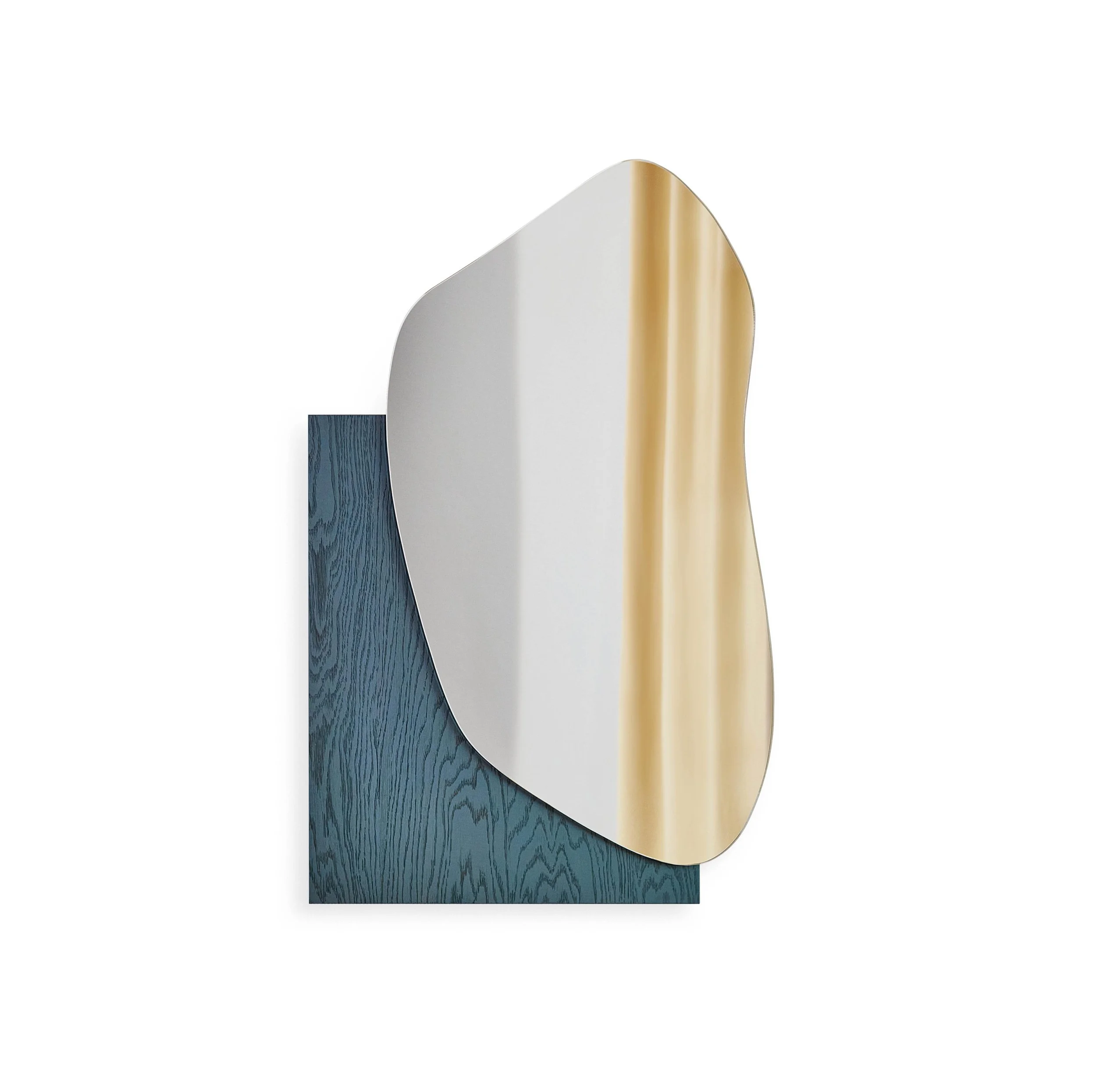 Lake Mirror №1 - mirror designed by French designers Maryna Dague